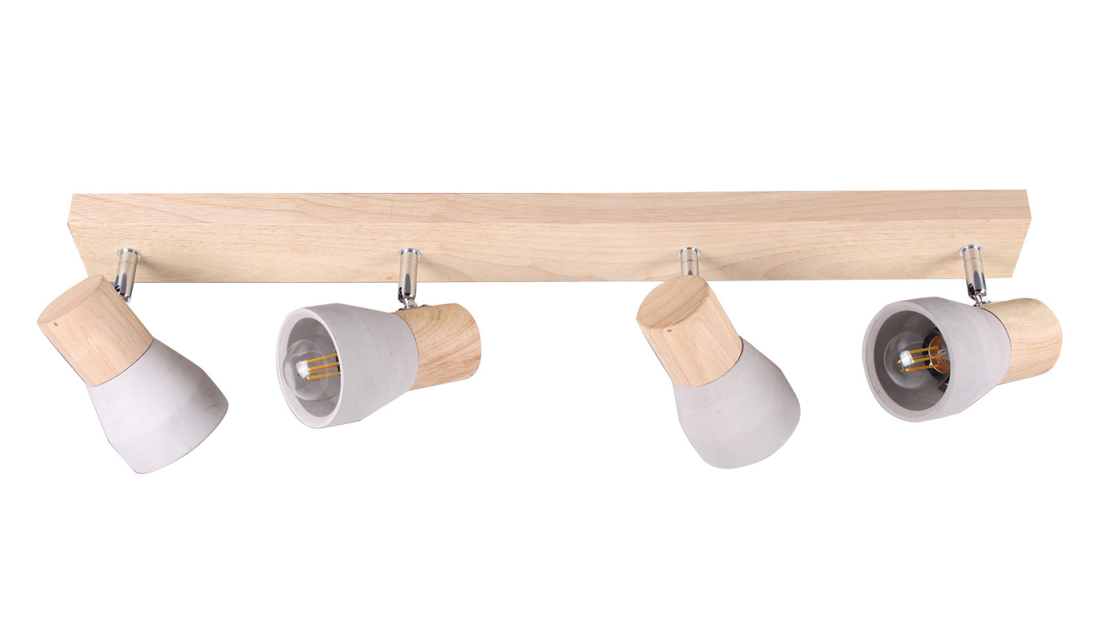 Rosalyn 4 Light Spot Light - Cement