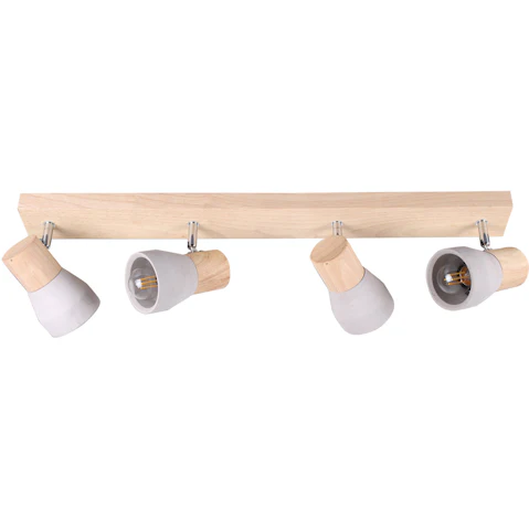 Rosalyn 4 Light Spot Light - Cement