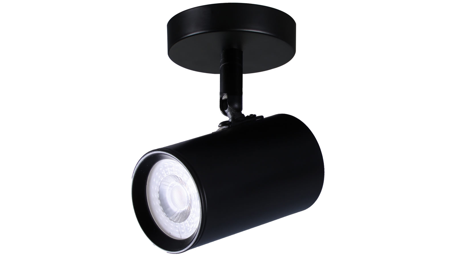 Brianna 1 Light Spot Light - Black