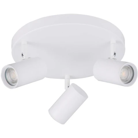Lexi Lighting Brianna 3 Round Spotlight - White