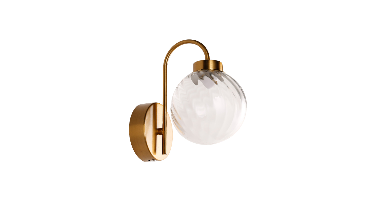 Lexi Lighting Rhea Rechargeable Built-in LED CCT Dimmable Wall Sconce - Clear
