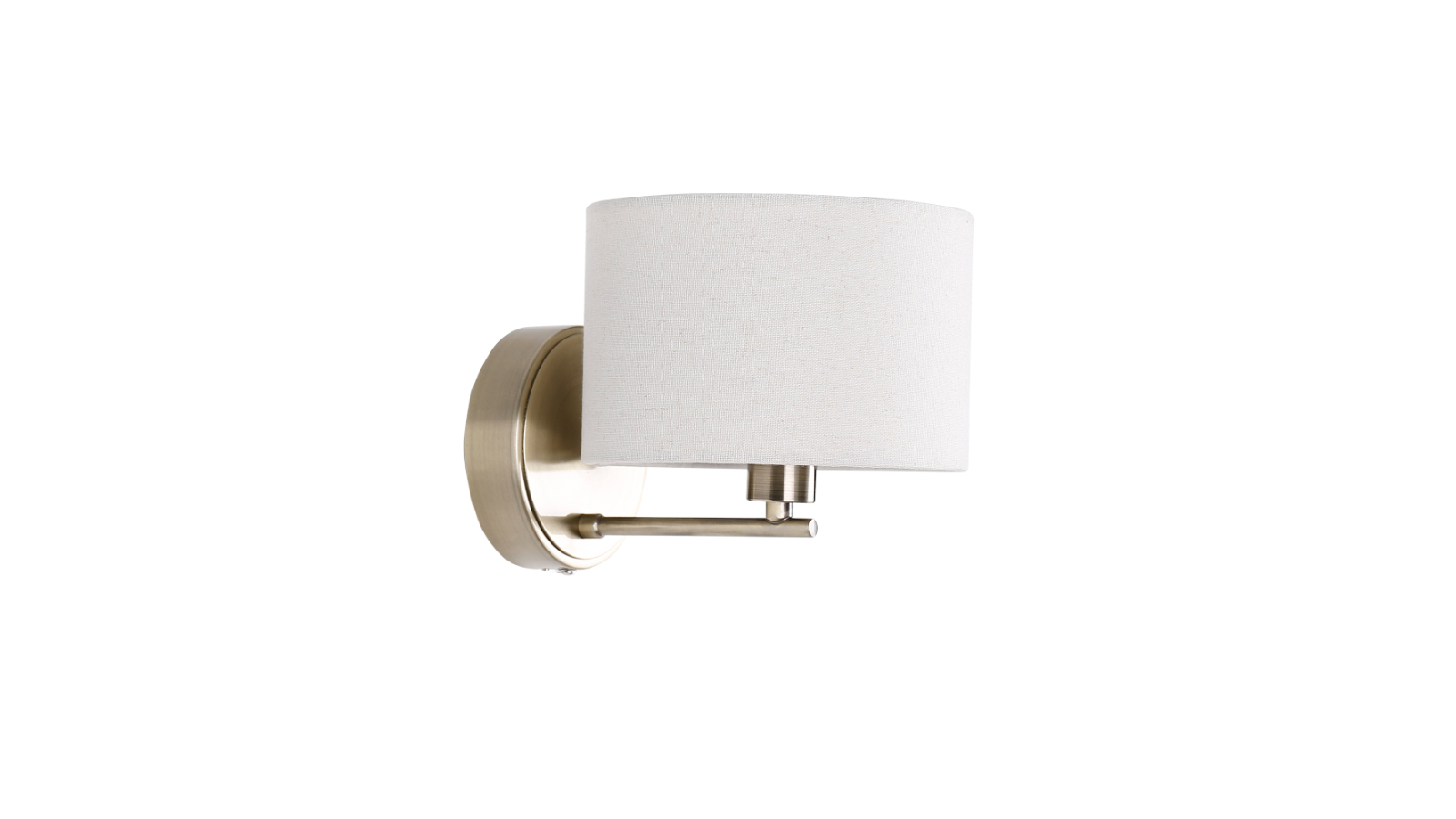 Lexi Lighting Clarissa Rechargeable Built-in LED CCT Dimmable Wall Sconce - Antique Brass