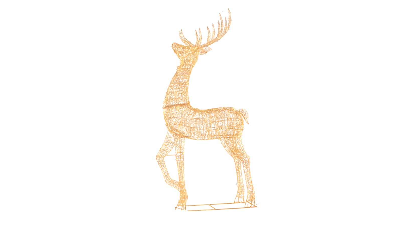 Lexi Lighting Outdoor Reindeer Light Up - 90x200cm