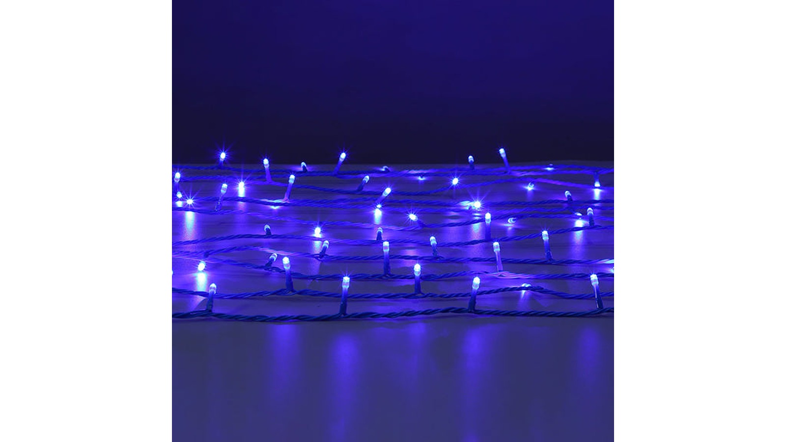 Lexi Lighting 300 LED Connectable Coloured Cable String Light - Blue