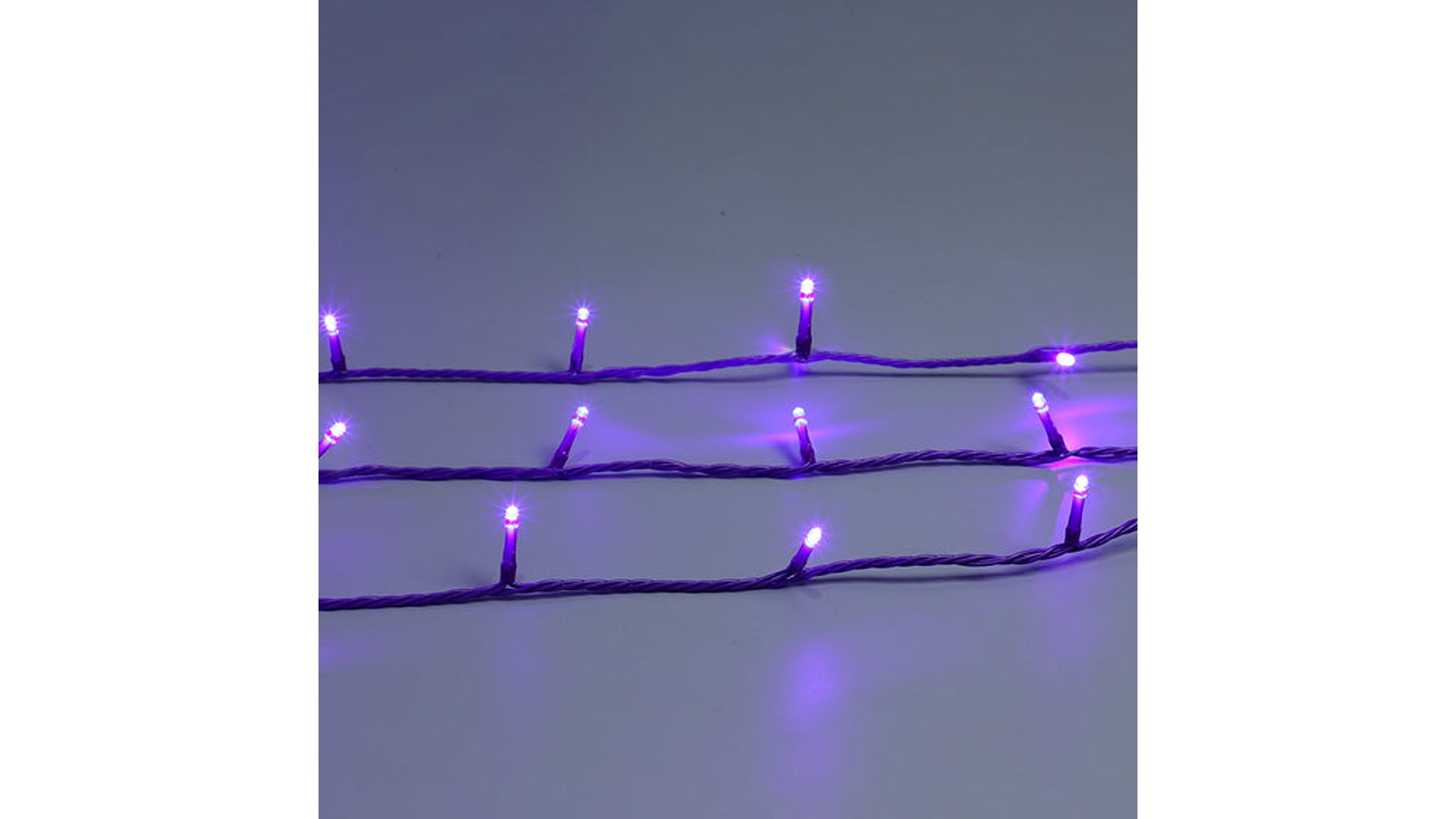 Lexi Lighting 300 LED Connectable Coloured Cable String Light - Purple