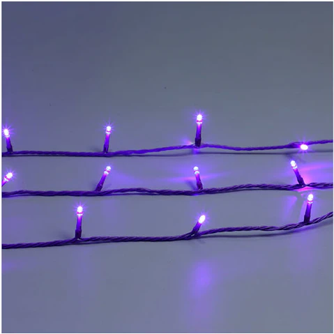 Lexi Lighting 300 LED Connectable Coloured Cable String Light - Purple