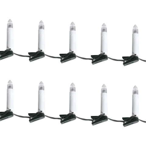 Lexi Lighting Set of 10 Candle LED String Light