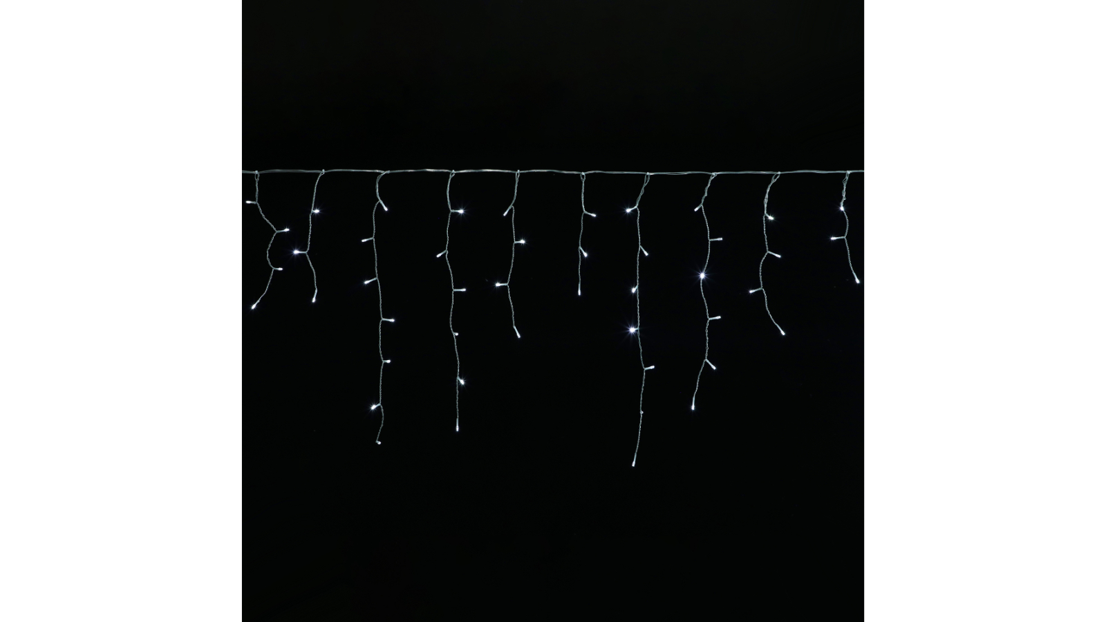 Lexi Lighting 480 LED Crazy Twinkle Icicle Light - White