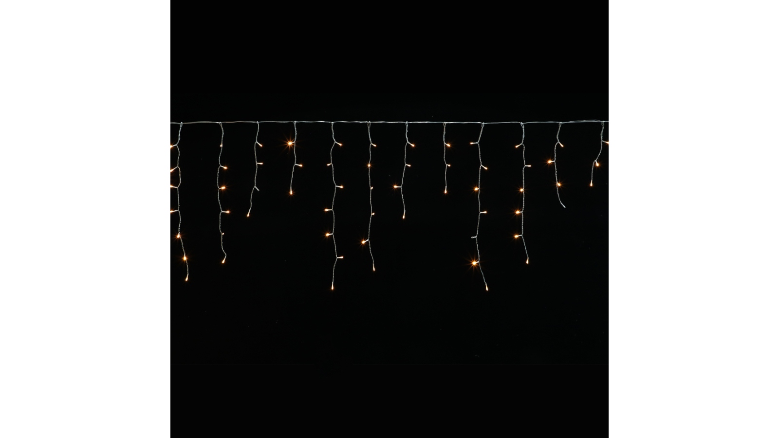 Lexi Lighting 480 LED Crazy Twinkle Icicle Light - Warm White