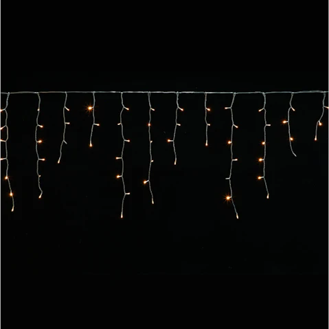 Lexi Lighting 480 LED Crazy Twinkle Icicle Light - Warm White
