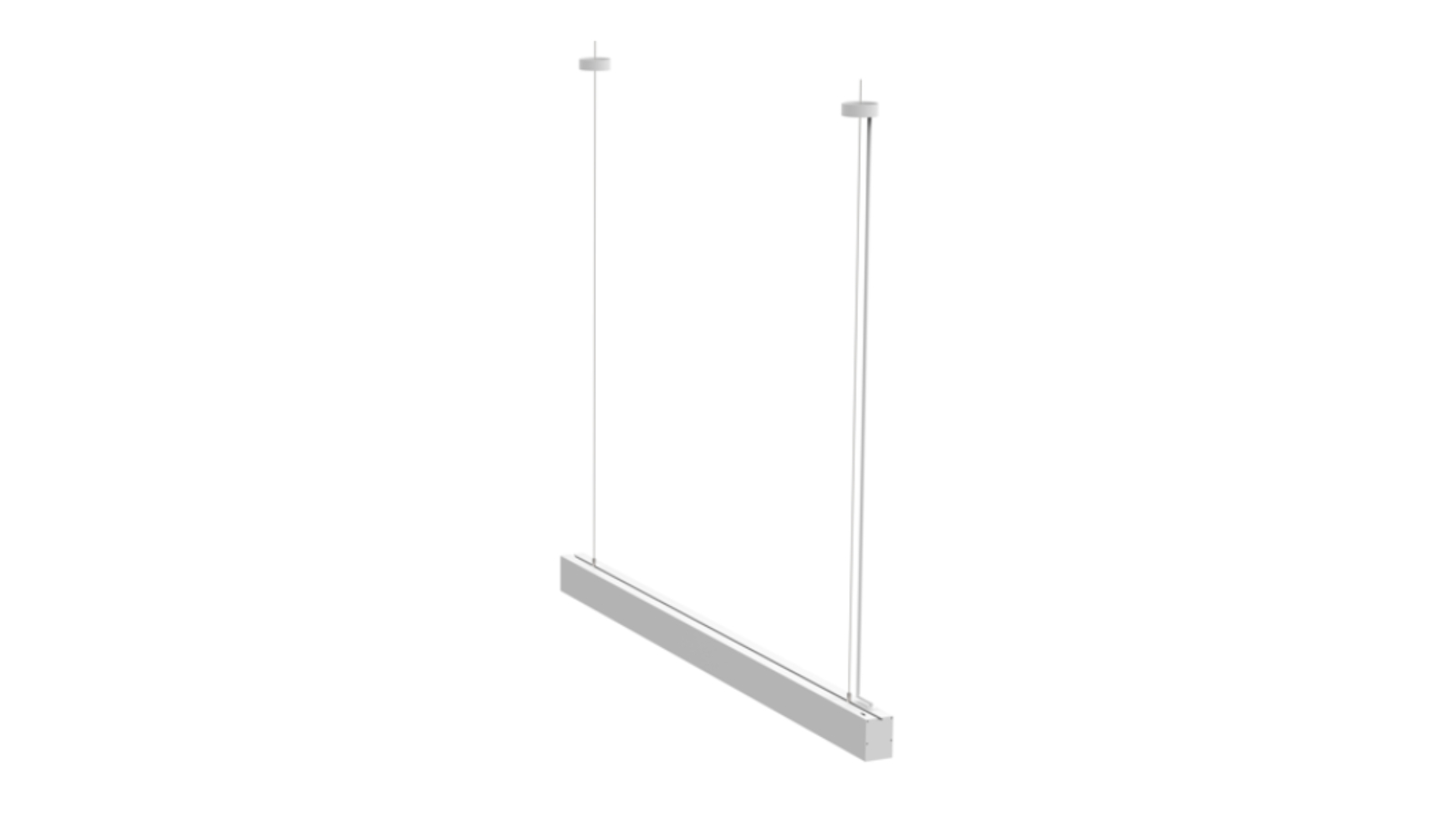 Lights and Lamps Australia 1.8M 60W LED Hunter Linear Pendant Lamp - White