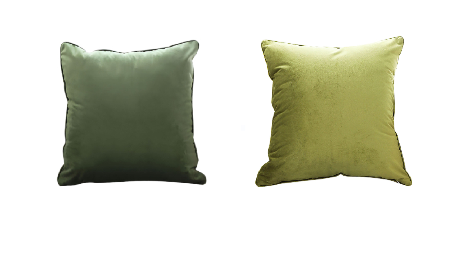 Soga 45cm Subtle Foliage Velvet Square Throw Pillow