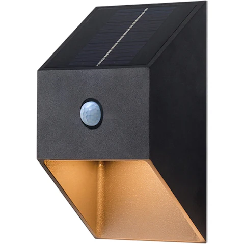 Lexi Lighting Velto Solar LED Outdoor Wall Light with PIR Sensor