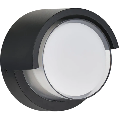 Lexi Lighting Aven Round CCT LED Outdoor Wall Light