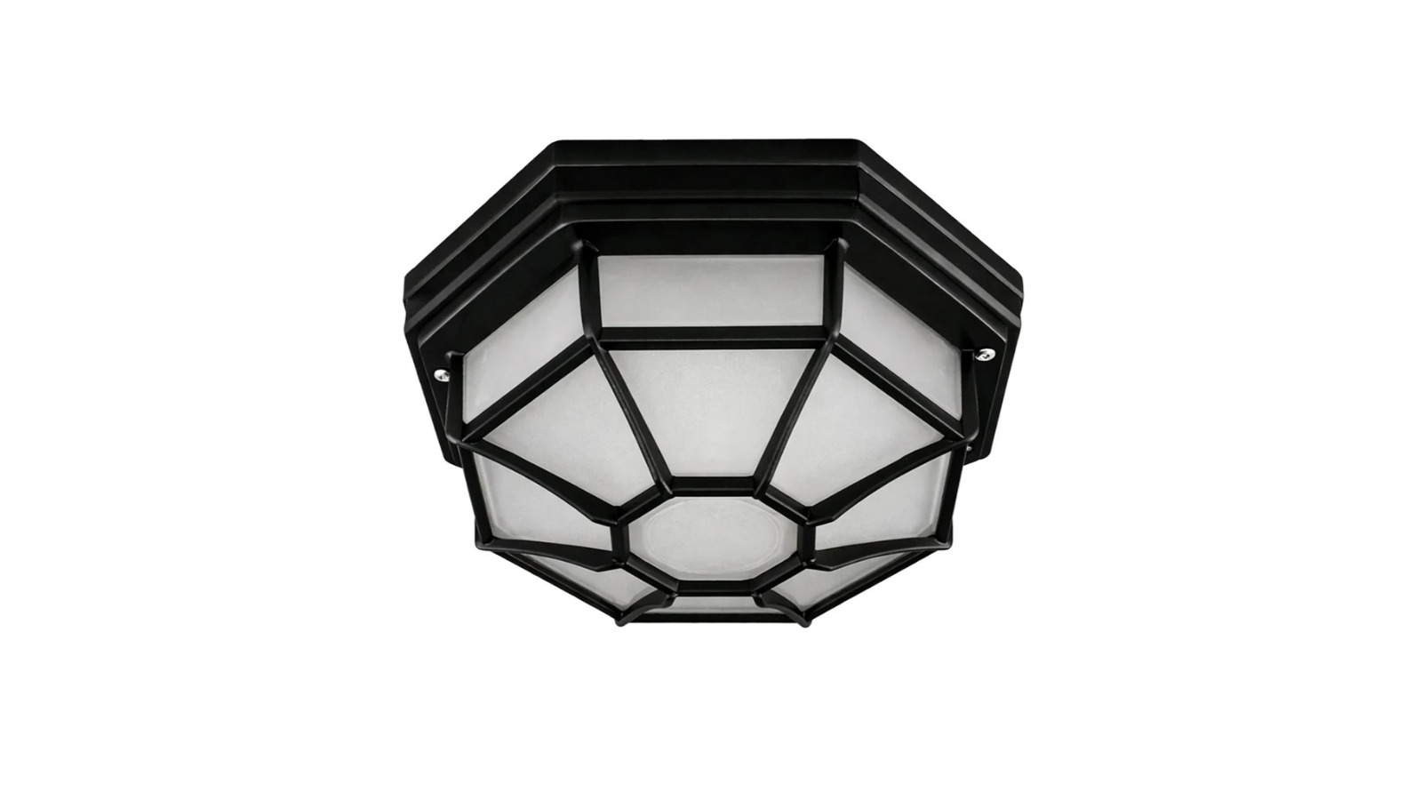Lexi Lighting Alaya Outdoor Mounted Ceiling Light - Black