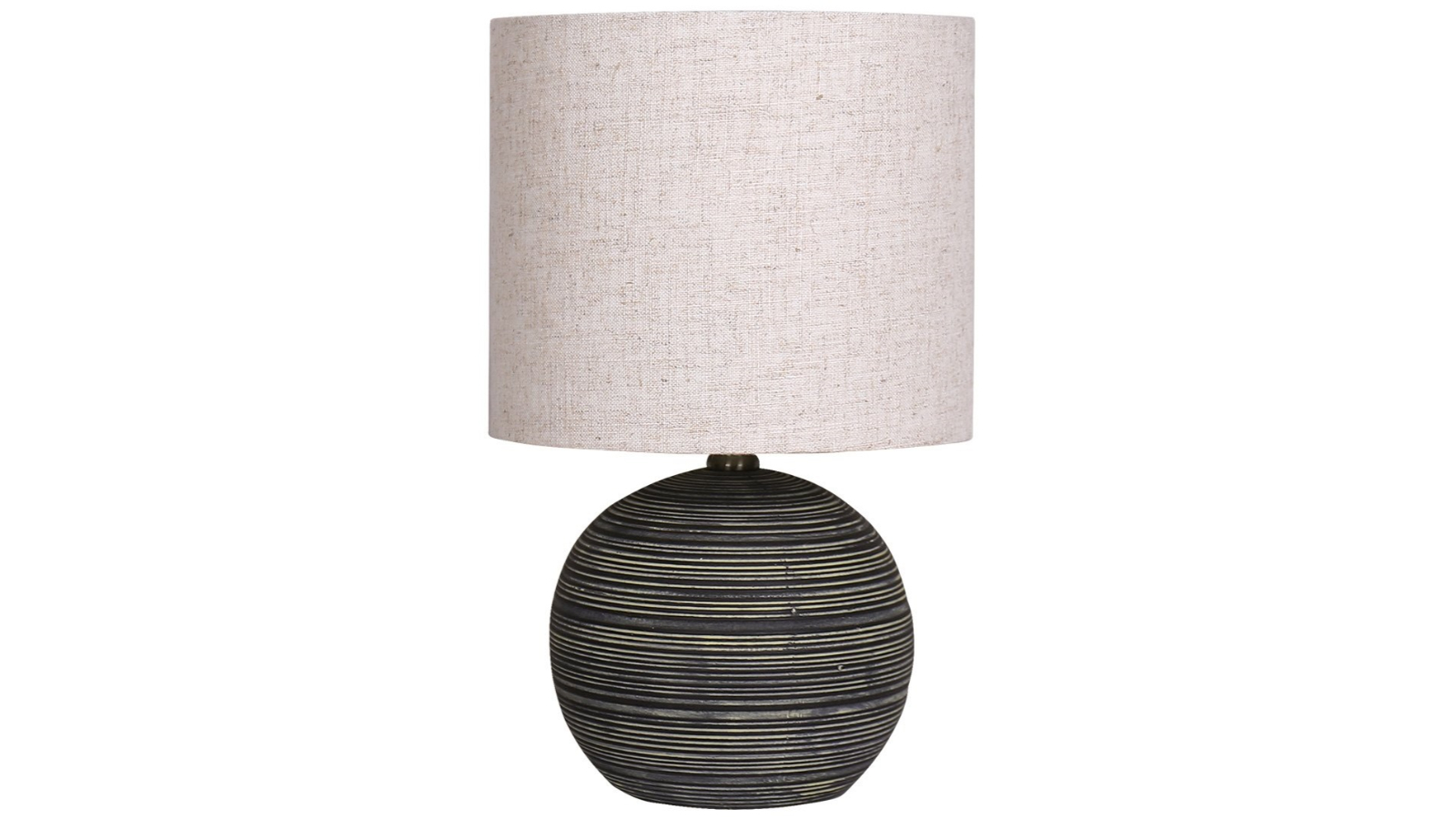Sarantino Ceramic Stripped Table Lamp