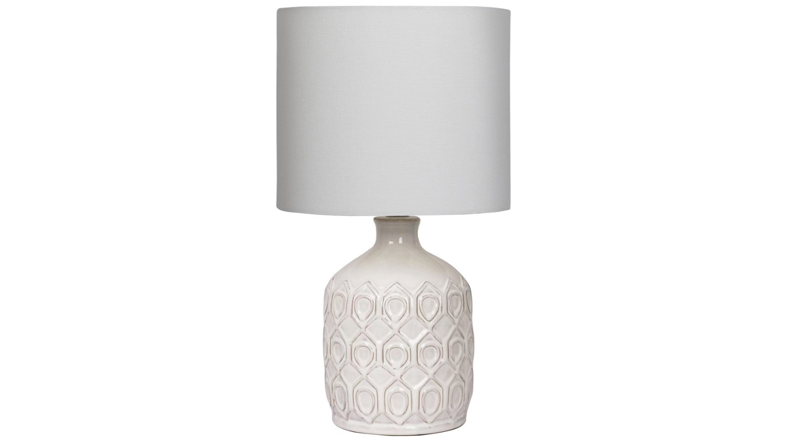 Sarantino Ceramic Table Lamp in Cream