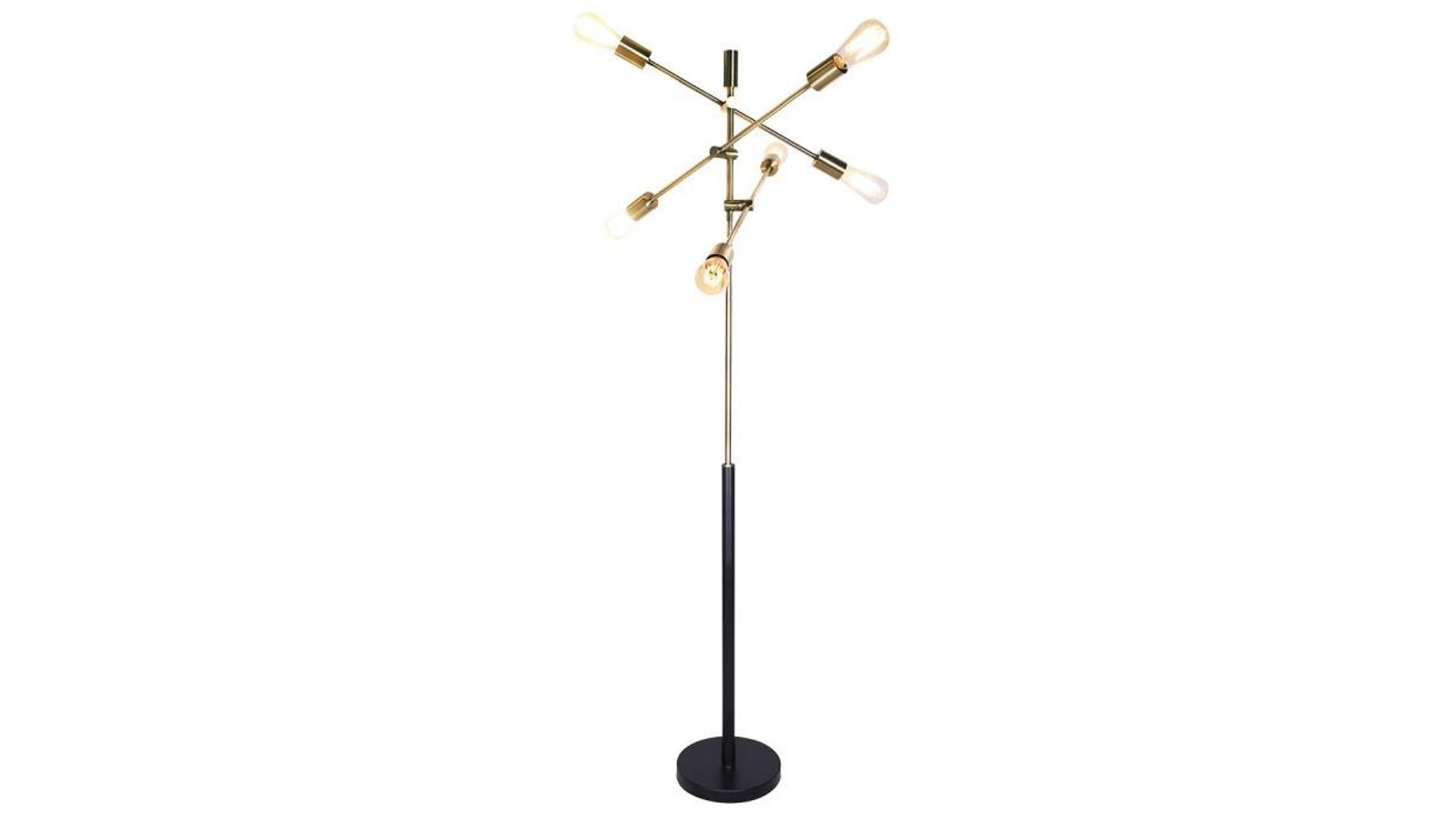 Sarantino 6-Light Metal Sputnik Floor Lamp