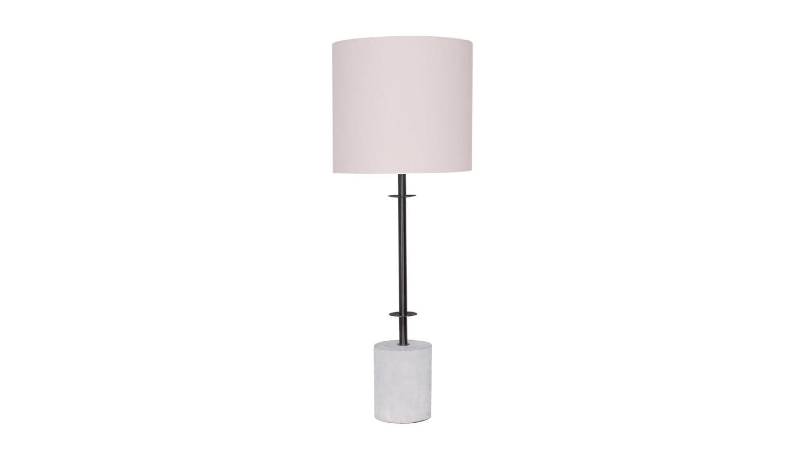 Sarantino Table Lamp Off-White Shade