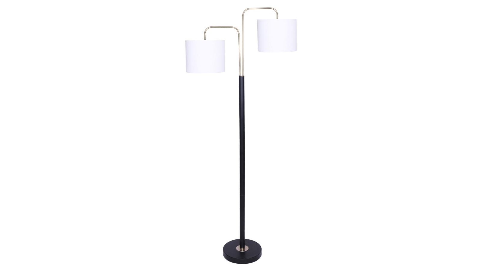 Sarantino Black Metal Task Floor Lamp