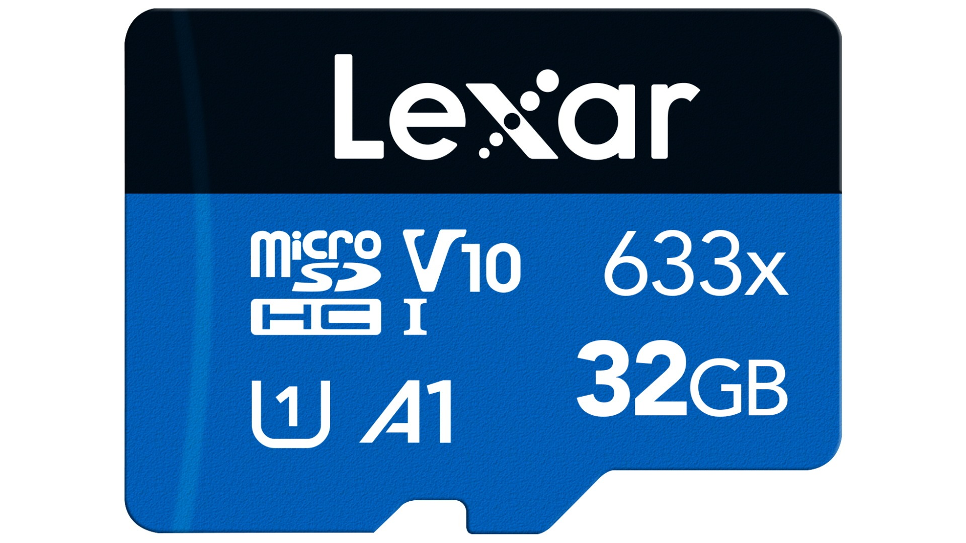 Lexar BLUE Series High-Performance 633x 32GB microSDHC UHS-I Memory Card