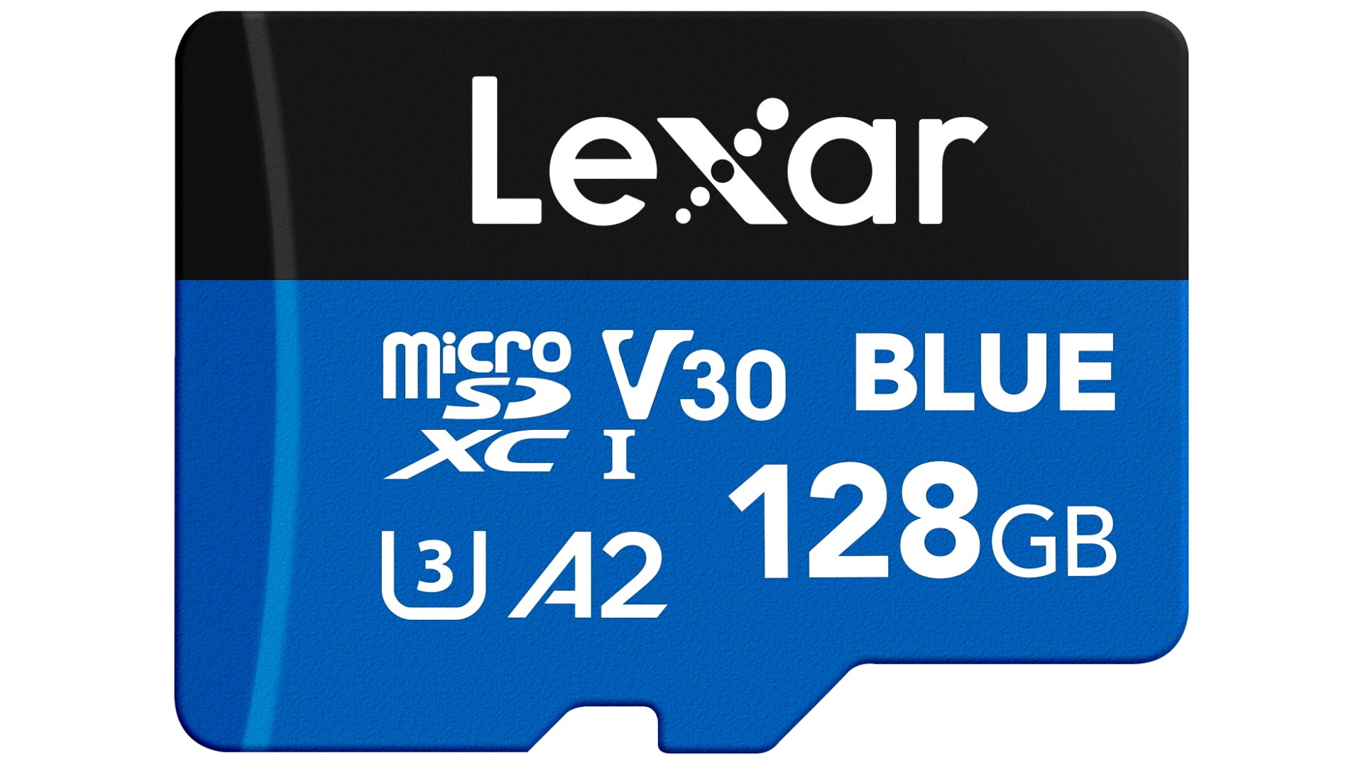 Lexar BLUE 128GB microSDXC UHS-I Memory Card