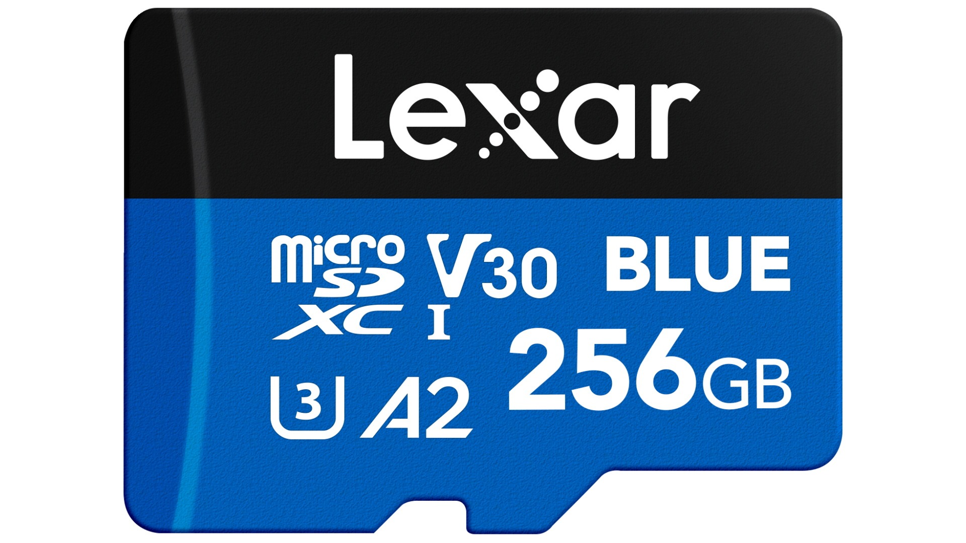 Lexar BLUE 256GB microSDXC UHS-I Memory Card