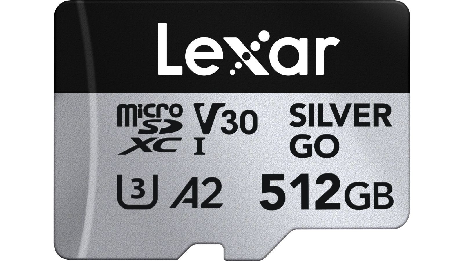 Lexar Professional SILVER GO 512GB microSDXC UHS-I Memory Card