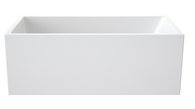 Caroma Liano 1525mm Back-To-Wall Freestanding Bath