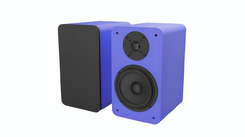 Silcron Purity Passive Bookshelf Speaker - Blue