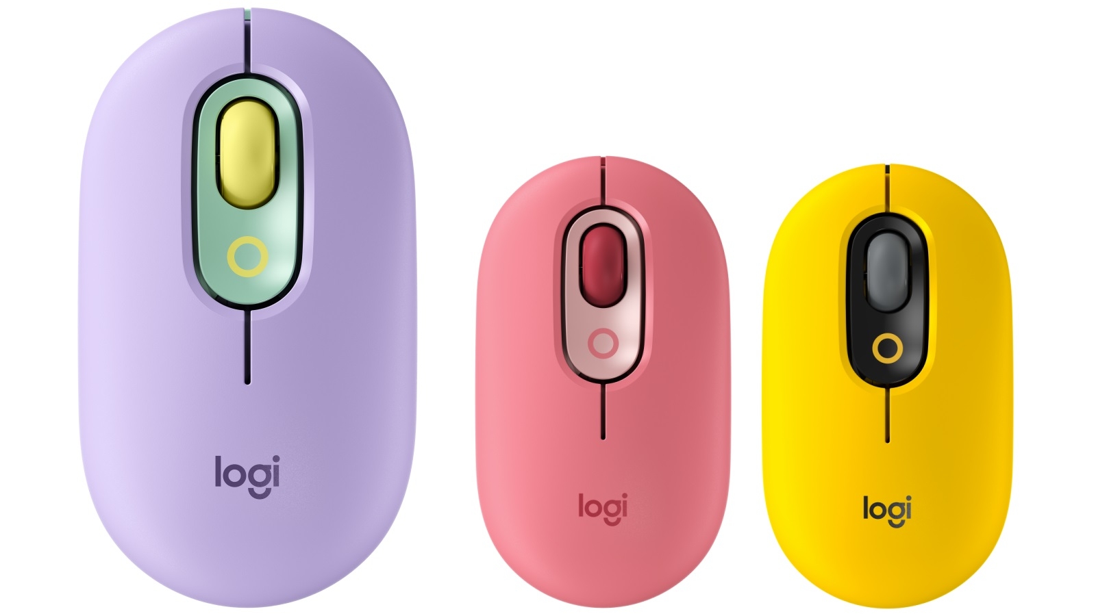 Logitech POP Wireless Mouse with Emoji Button Function