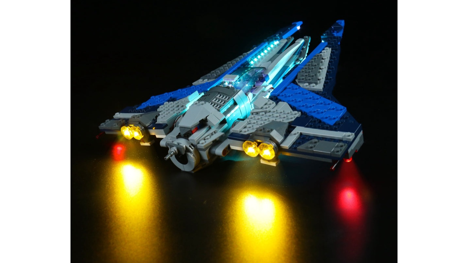 Brick Shine Light Kit for Lego Star Wars Mandalorian Starfighter 75316 Classic Version