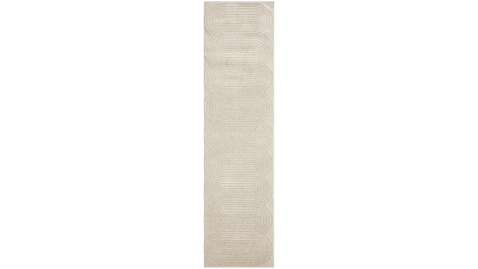 The Weave Studio Juniper Carl Beige Runner Rug