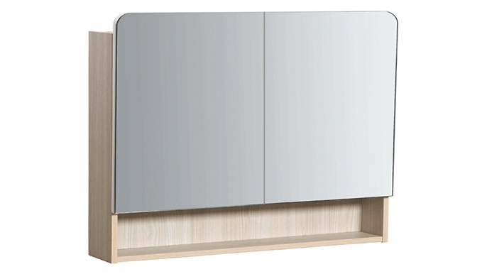 Parisi Lotus Ash 800 Wall Mirror Cabinet