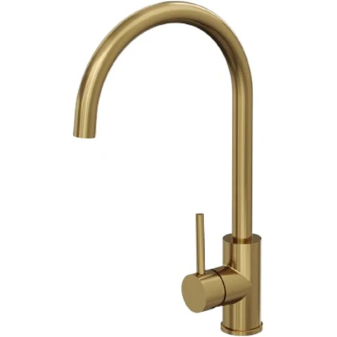 Linsol Louis Sink Mixer - Brushed Brass