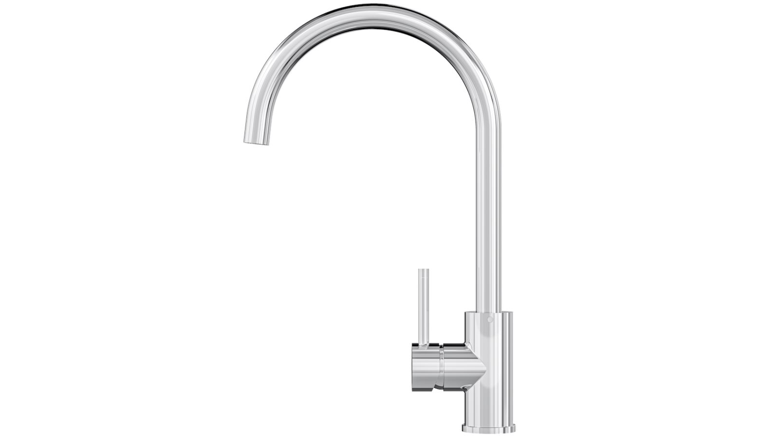 Linsol Louis S2 Gooseneck Sink Mixer - Chrome