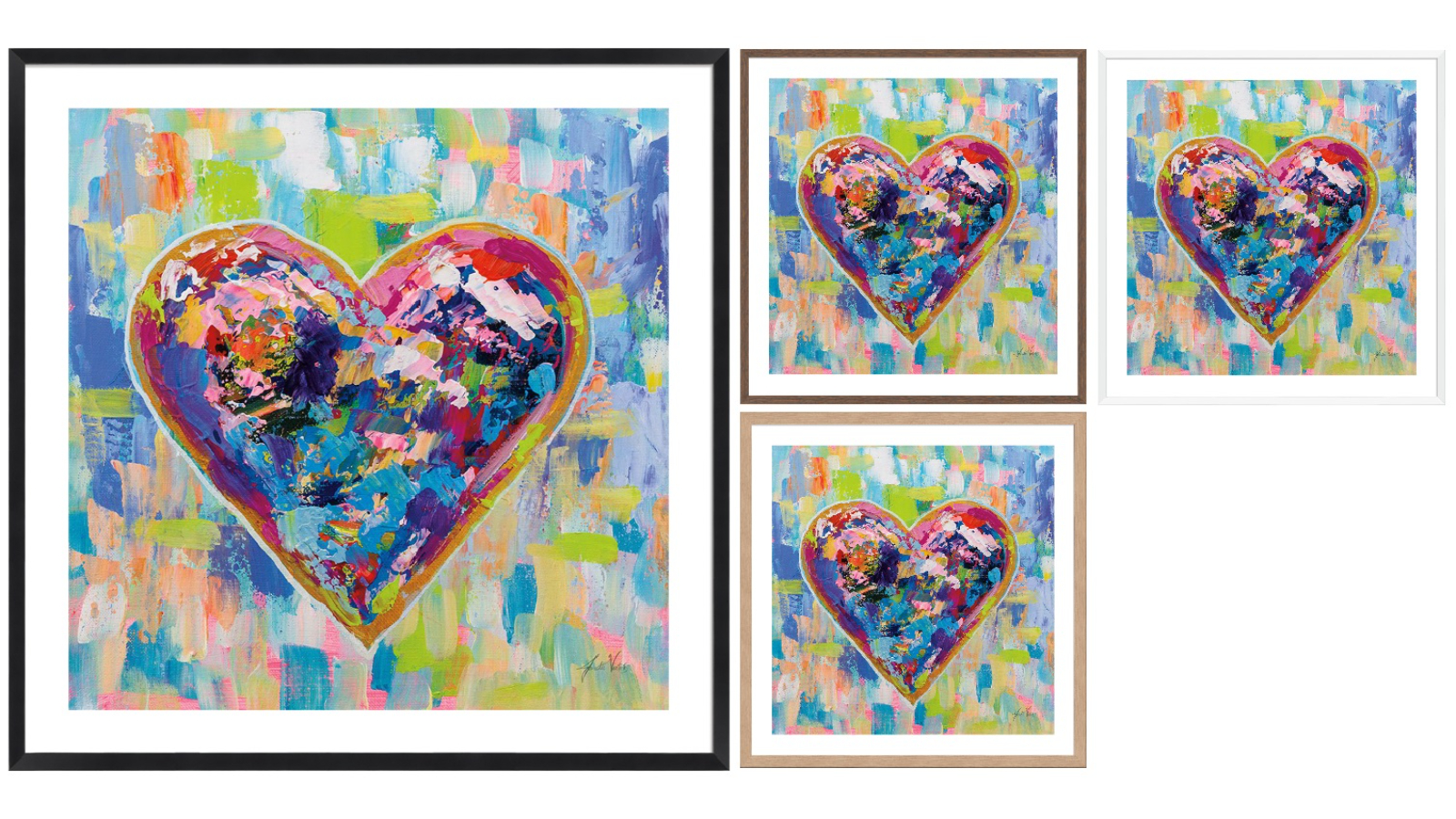 La Grolla Love After Heartbreak V2 Frame Wall Art