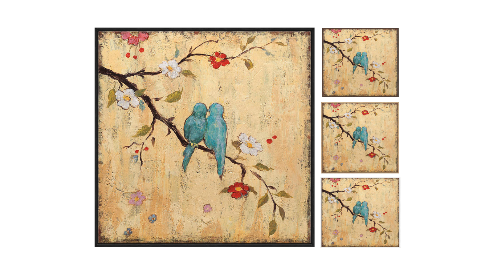 La Grolla Love Birds II Gallery Wall Art