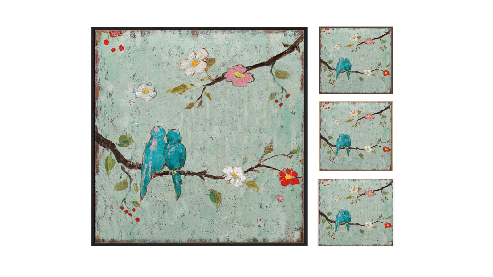 La Grolla Love Birds IV Gallery Wall Art