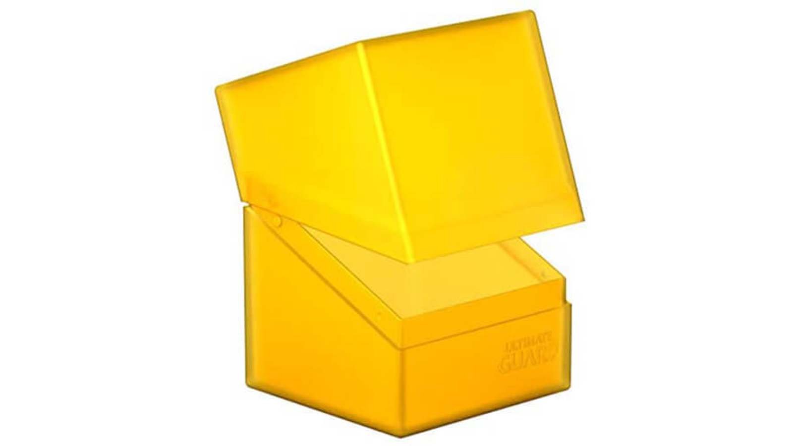 Ultimate Guard 100 Standard Size Boulder Card Deck Case - Amber