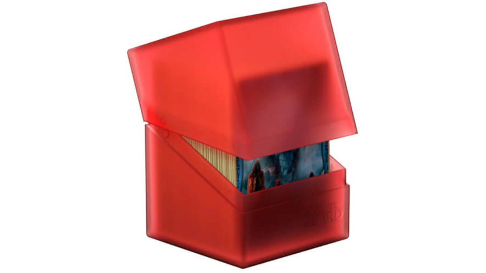 Ultimate Guard 100 Standard Size Boulder Card Deck Case - Ruby