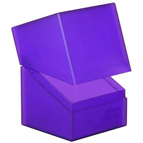 Ultimate Guard 100 Standard Size Boulder Card Deck Case - Amethyst