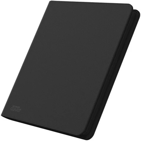 Ultimate Guard 12 Pocket QuadRow XenoSkin ZipFolio - Black