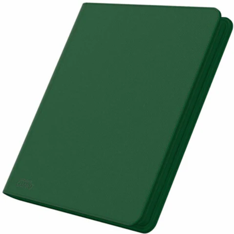 Ultimate Guard 12 Pocket QuadRow XenoSkin ZipFolio - Green