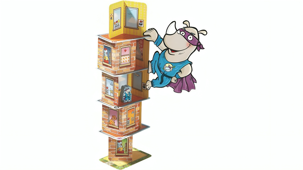 Latest Buys Rhino Hero Stacking Game