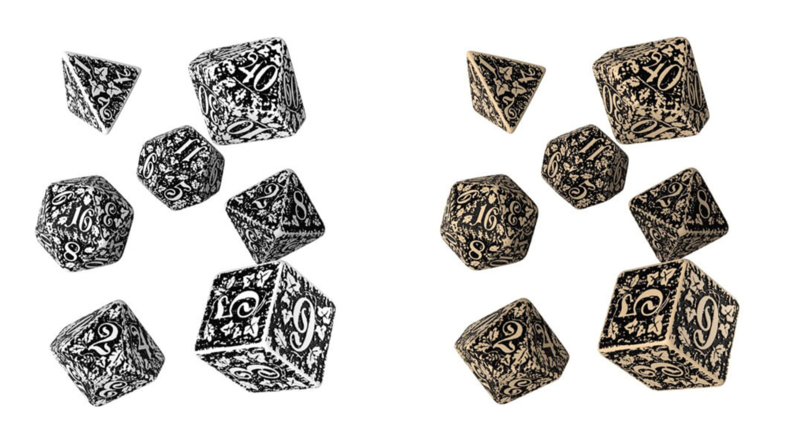 Latest Buys Q Workshop Set of 7 Forest 3D Dice