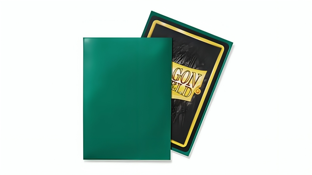 Dragon Shield Box of 100 Protective Sleeves - Green