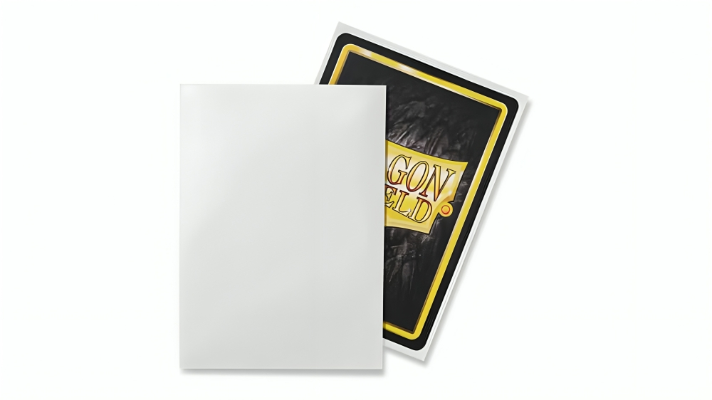 Dragon Shield Box of 100 Protective Sleeves - White