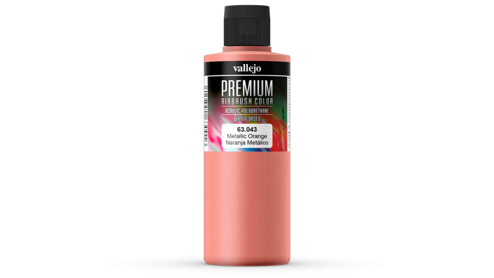 Vallejo 200ml Premium Pearl and Metallics Colour Paint - Orange