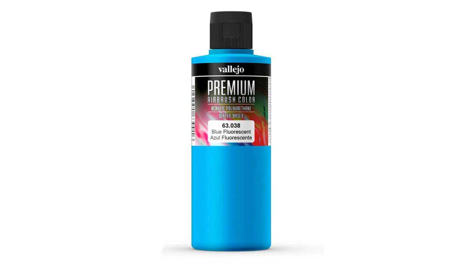 Vallejo 200ml Premium Fluorescent Colour Paint - Blue